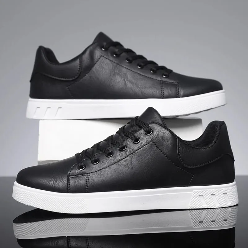 1 Pair of Minimalist Skate Shoes Two Colors Available Versatile and Comfortable Plus Size Lace-Up Soft Sole Lightweight All