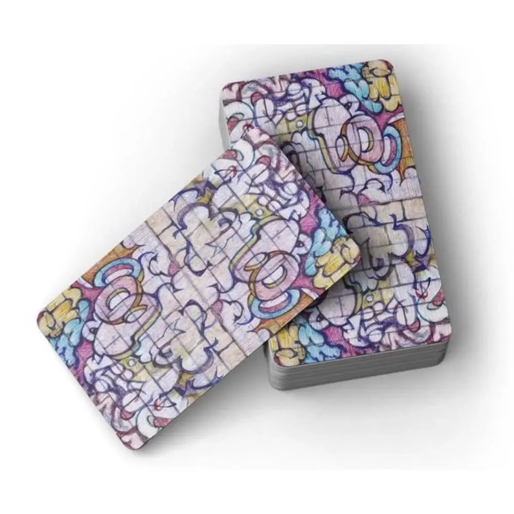 12*7cm City Labyrinth Tarot 78 Cards Tarot Deck | Indy Tarot Pen-drawn about Life In New York In The Early 2000s