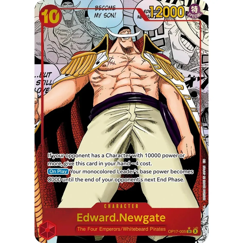 Collection Cards Shanks OP17-022 OPCG EN Shining Creativity Rare Holographic Embossed Textured Foil Cards — image 2