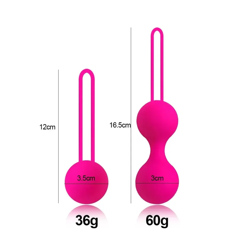 Silicone Smart Geisha Kegel Ball Beads Vaginal Ball Sex Toys for Women Simulator Vagina Chinese Ben Wa Ball Tightening Exerciser — image 10
