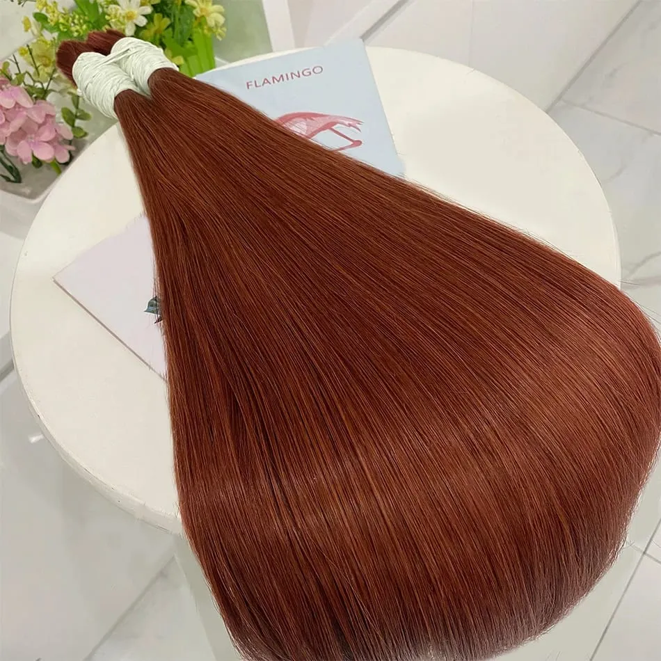 Virgin Real100% Human Hair Bulk Extension Black 613 Blonde Hair Bulk 12a Weaving For Braiding Unprocessed No Weft Straight Hair