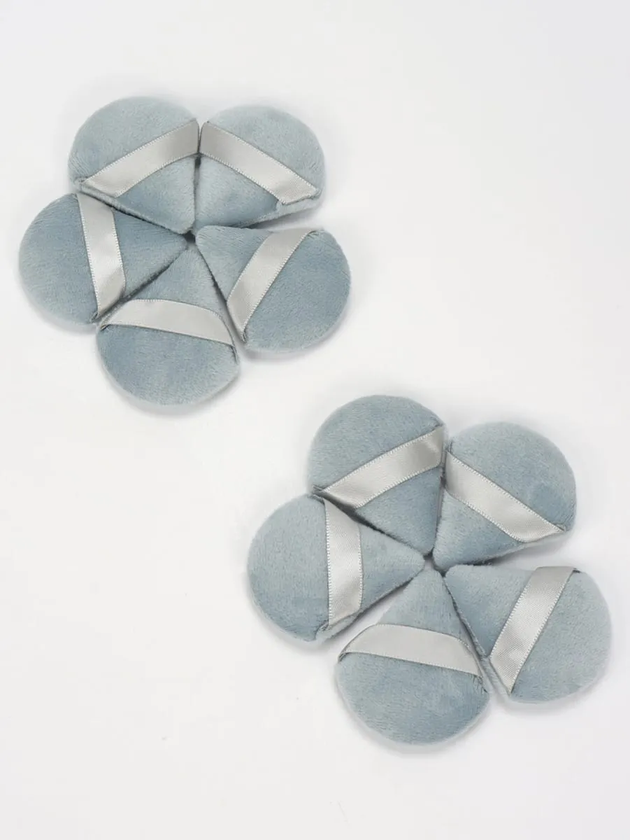 Mini Triangular Powder Puff 40-80Pcs Apply Loose Powder by Gently Pressing It onto the Face to Achieve a Setting Effect — image 2