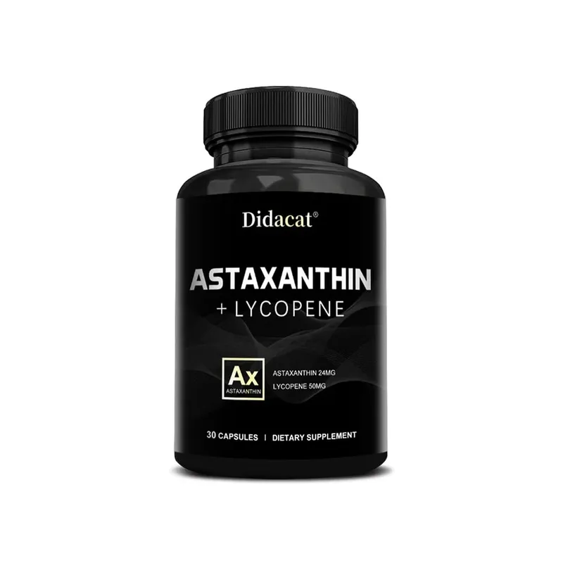 Icelandic Astaxanthin 24mg + Lycopene 50mg Heart Brain Joint Immune Antioxidant Dietary Supplement - 120 Capsules — image 9