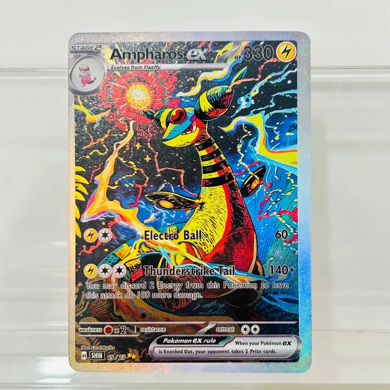10Pcs (Charizard Mewtwo Gengar Vaporeon) DIY Holographic Texture Cards Perfect Condition Premium Anime Collection Card