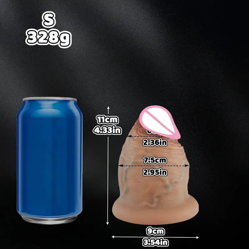 5 Laki ng Silicone Dildos Butt Plug Makapal Anal Plug Makatotohanan Napakalaking Makapal na Dildo na May Suction Cup Mga Laruan para sa Mga Matanda Mga Laruan para sa Babae Lalaki — image 11