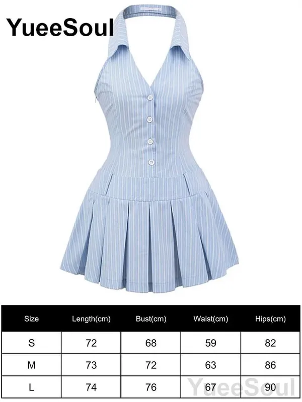 Blue Printed Mini Dress 2026 Summer New Elegant Party Birthday Evening Dresses Y2K Sweet Cute High Street Casual Women Dress