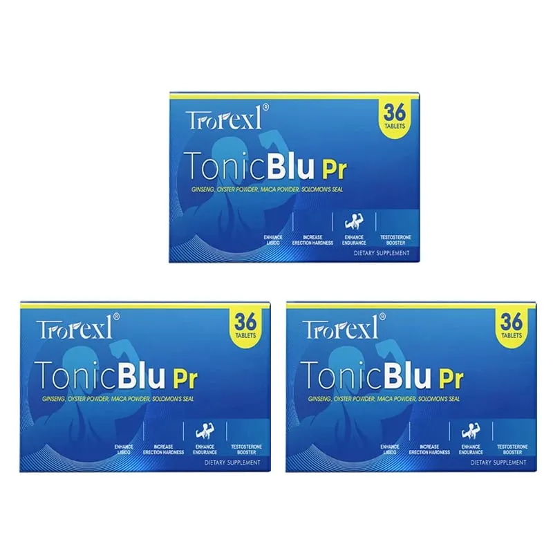 Trorexl-TonicBlu Pro - Blue Pill for Rock-Hard Energy Volume Booster Natural Oyster Ginseng for Best Benefits — image 9