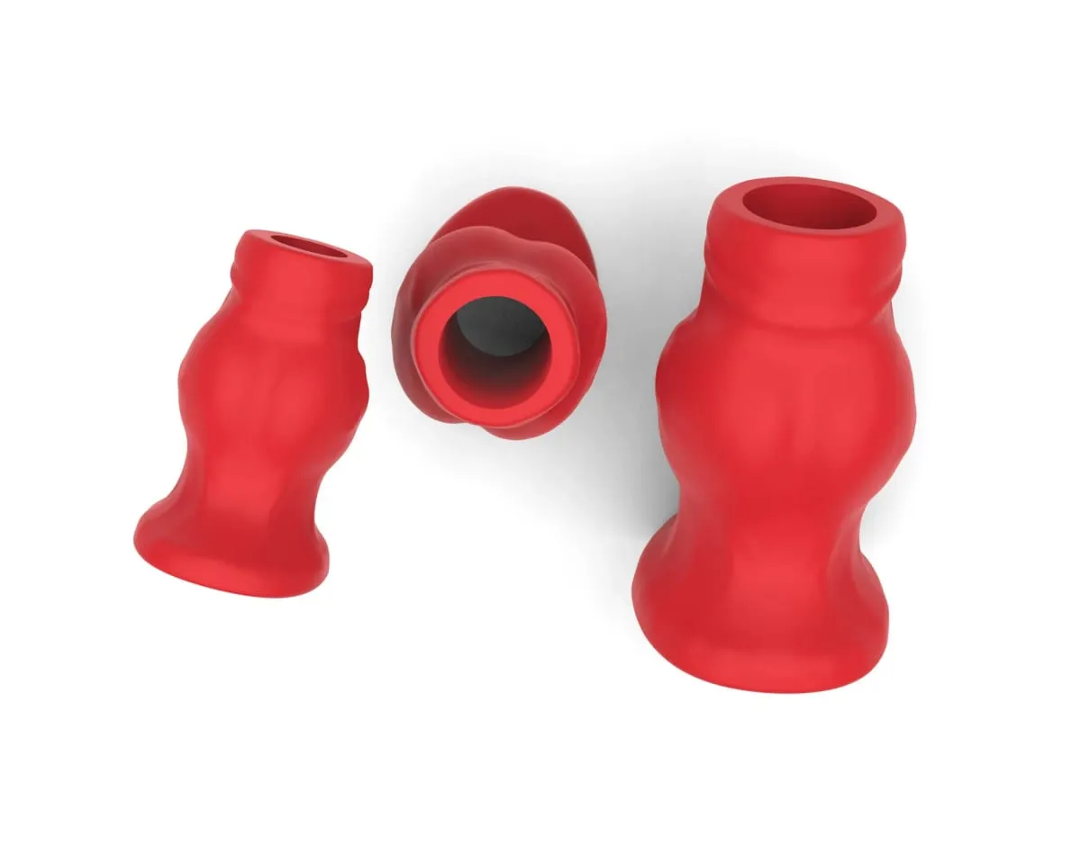 Yumuşak Silikon Içi Boş Anal Plug Tünel Butt Plug Günlük Giyim Flared Taban Lavman Dilatör Erkekler Kadınlar için Anal Eğitmen Seks Oyuncak S/M/L