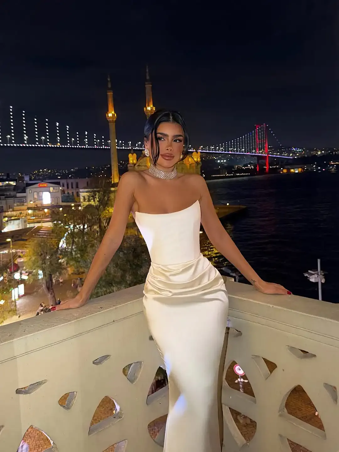 Sexy High Waist Strapless Maxi Dress Women Fashion Backless Sleeveless Pleated Satin Slim Robes Elegant Lady Party Evening Gowns — image 4