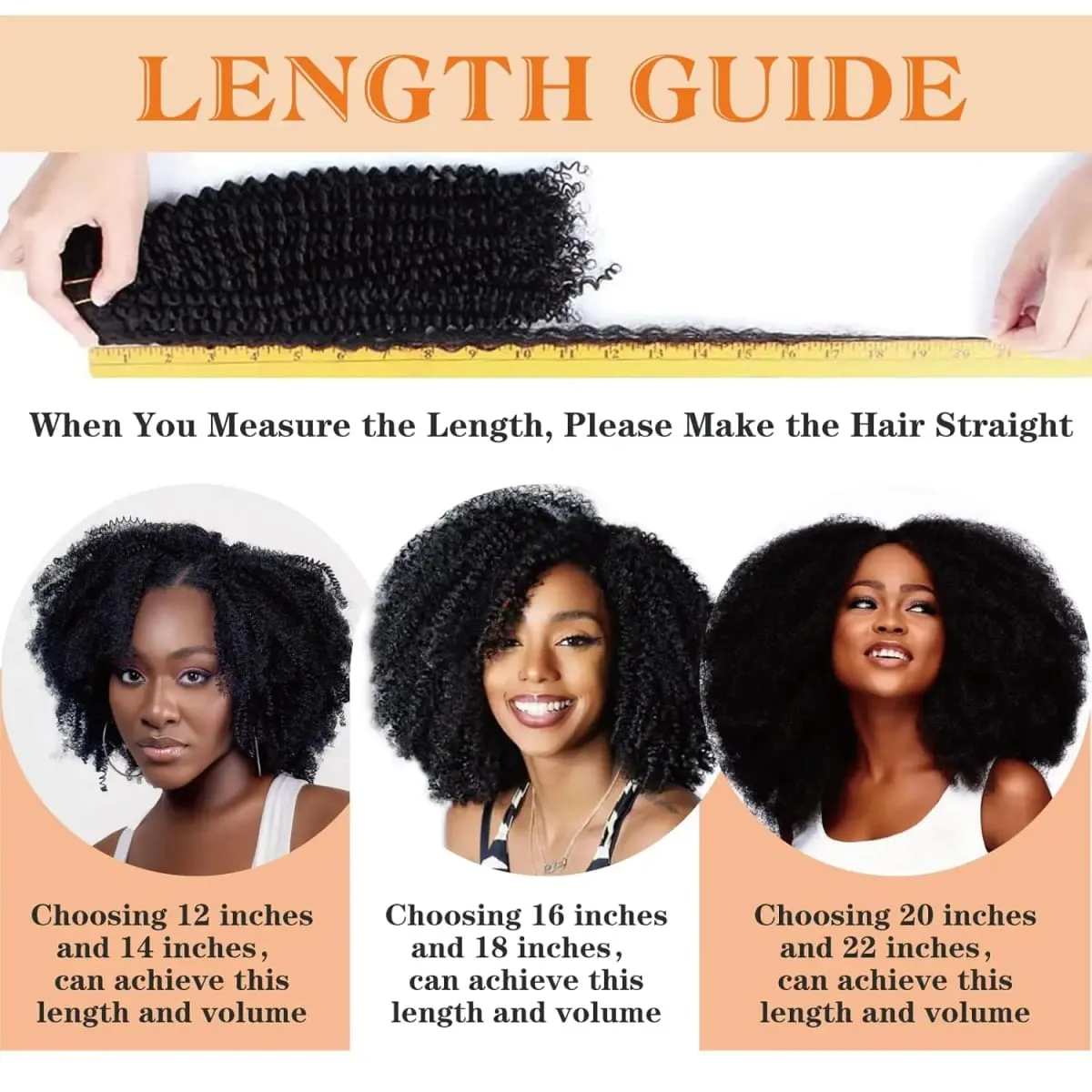 Real Remy Afro Coily Clip In Human Hair Extensions Unprocessed 4B 4C Afro Kinky Curly Clip Ins For African Americans Black Women — image 4