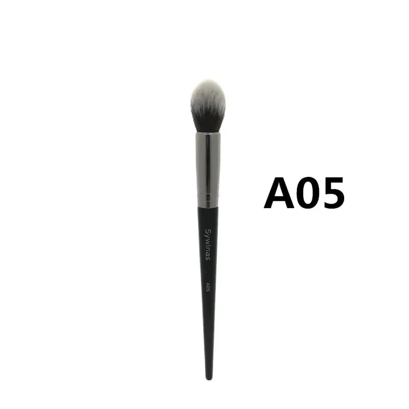 Sywinas Fan Brush Highlighter Soft Face Beauty Painting Powder Foundation Blush Bronzer Blending Makeup Brushes — image 9