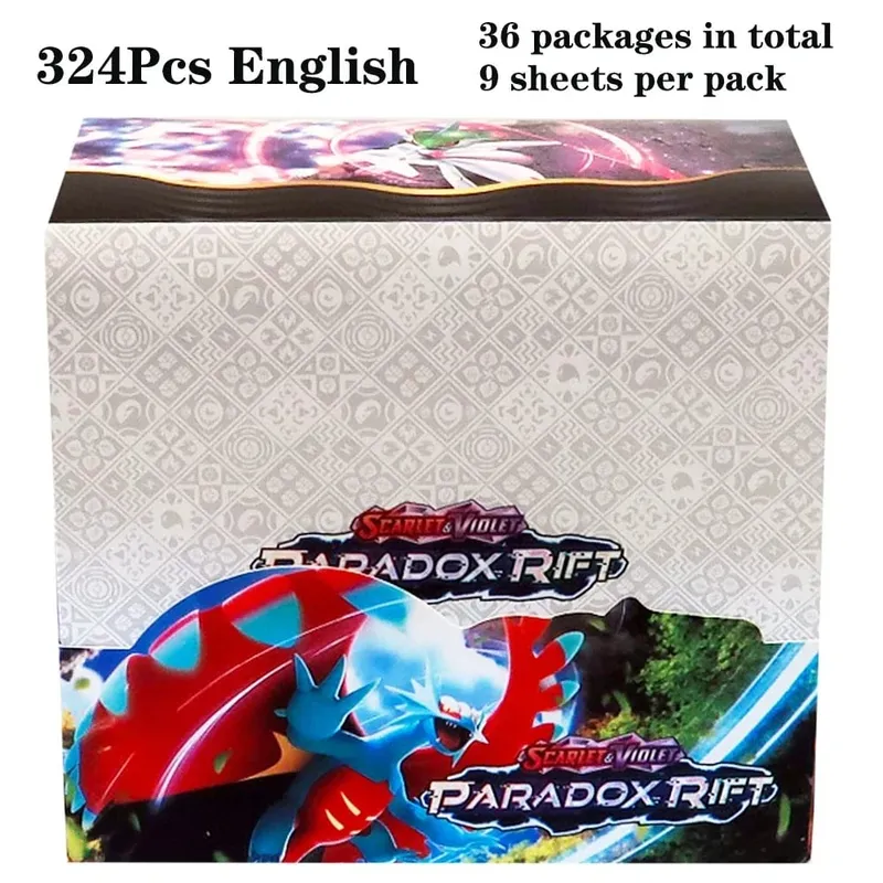 324Pcs Pokemon TCG: Sword & Shield Tempest Bonds Booster Box Trading Card Game Pokemon Card Kids Toys Board Game — image 8