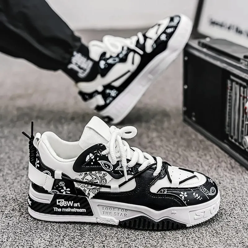 Men's sports and casual board shoes trendy men's shoes fashionable street shoes daily walking shoes — image 5