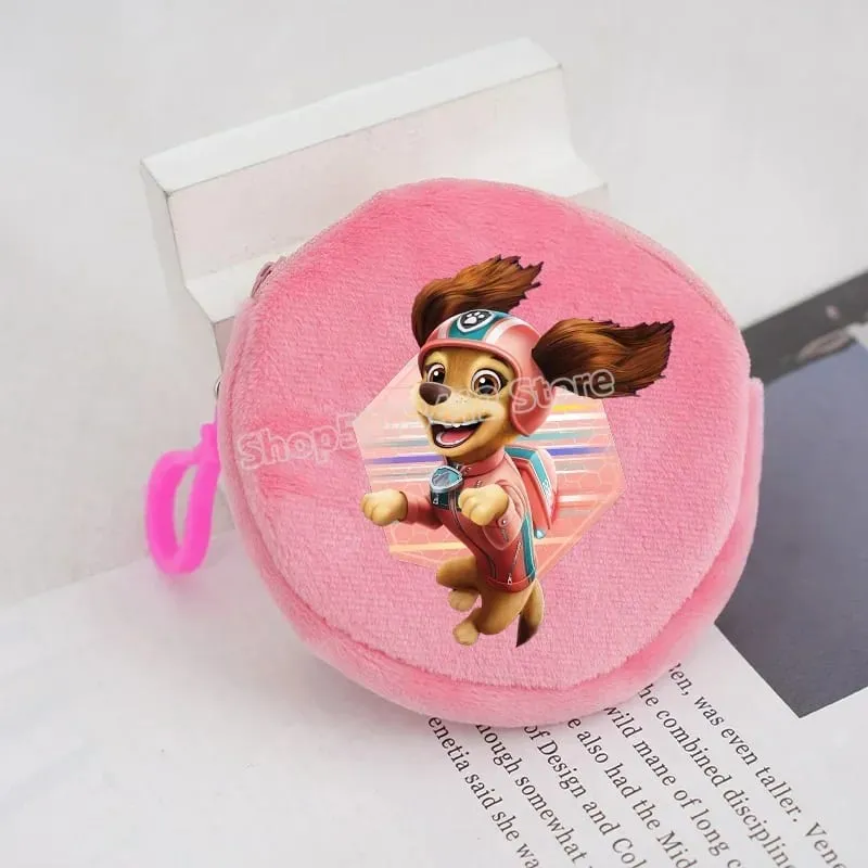 Paw Patrols Round Wallet Cute Keychain Bag Printing Coin Zipper Purse Anime Small Change Bags Convenient Mini Storage Pouch Gift — image 20