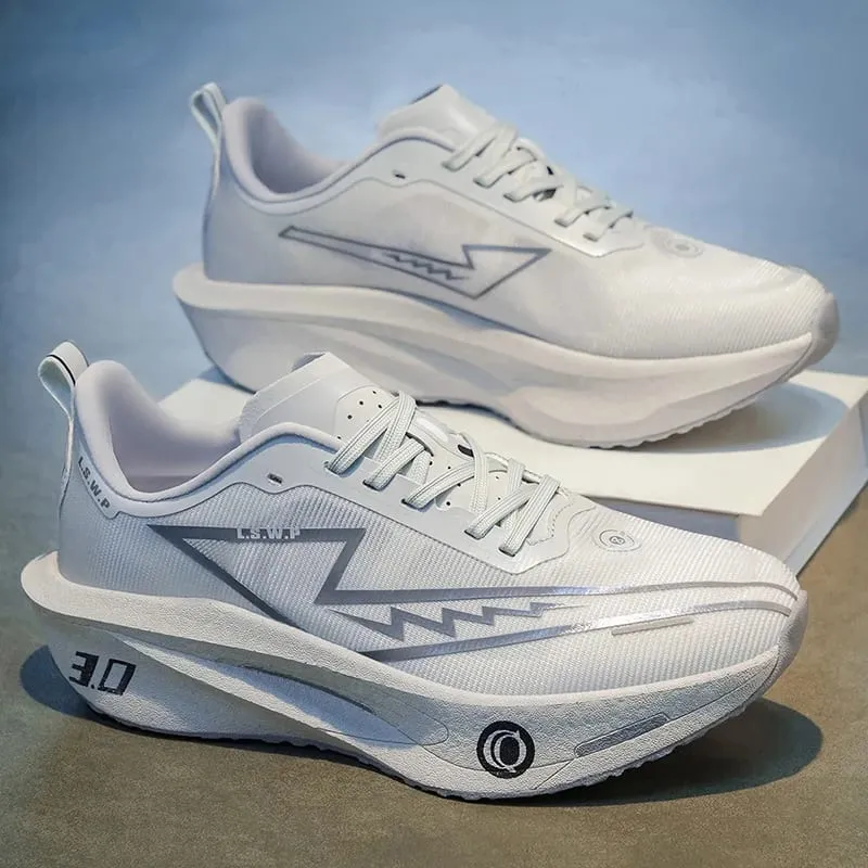 Men Marathon Running Shoes Carbon Plate Training Race Sports Outdoor Breathable Lightweight Women Comfortable Athletic Sneakers — image 5