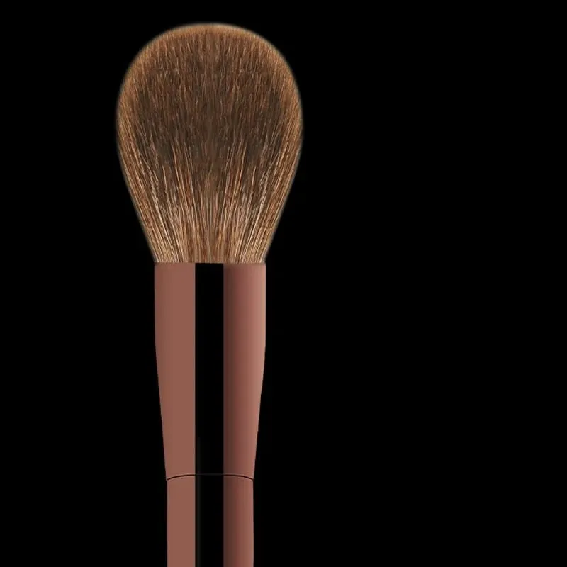 Přesýpací štětec na make-up-přenosný 7ks MINI přírodní štětce na vlasy sada-pudrová podkladová báze na oční stíny Cestovní make-up nástroje — image 2