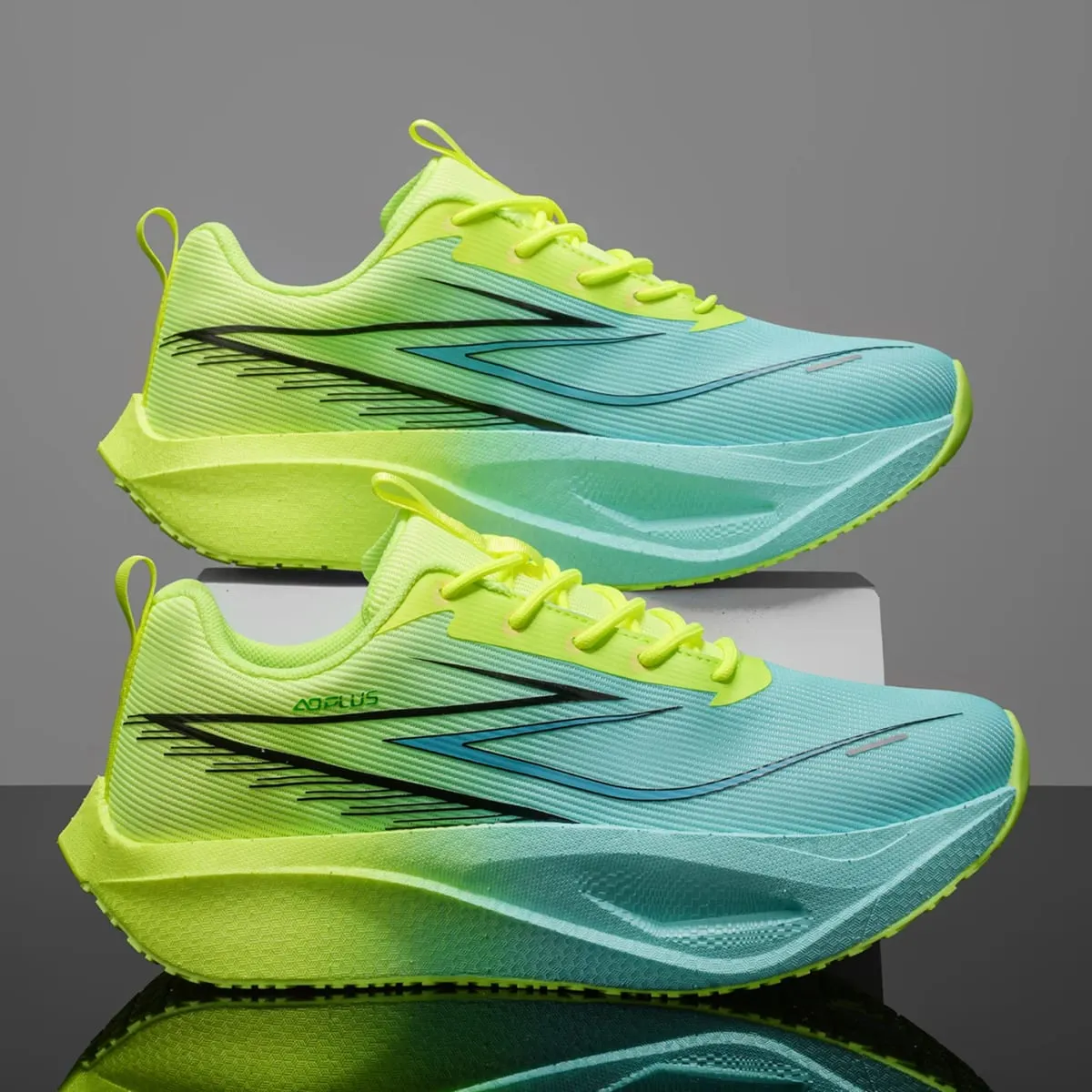 Carbon Board Marathon Speciality Sports Men Running Shoes Breathable Women's Athletic Sneakers Casual Walking Shoes Male Autumn — image 5