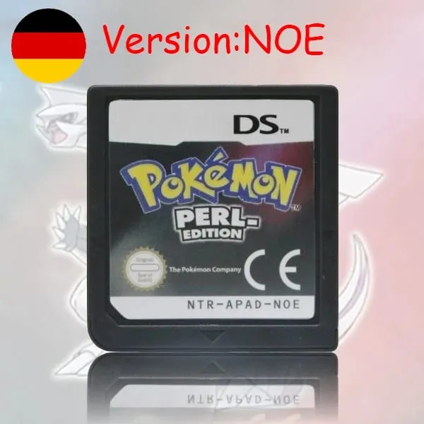 Cartouche de jeu NDS série Pokemon platine perle diamant HeartGold SoulSilver USA/EUR/FRA/ITA/NOE/AUS/ESP Version pour NDS