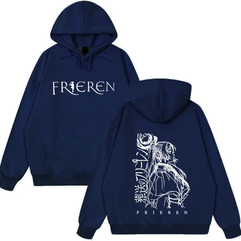 Anime Frieren: Beyond Journey's End Hoodies Men's Women Clothes Fashion Fleece Sweatshirts Winter Fashion Funny Style Clothing — image 4