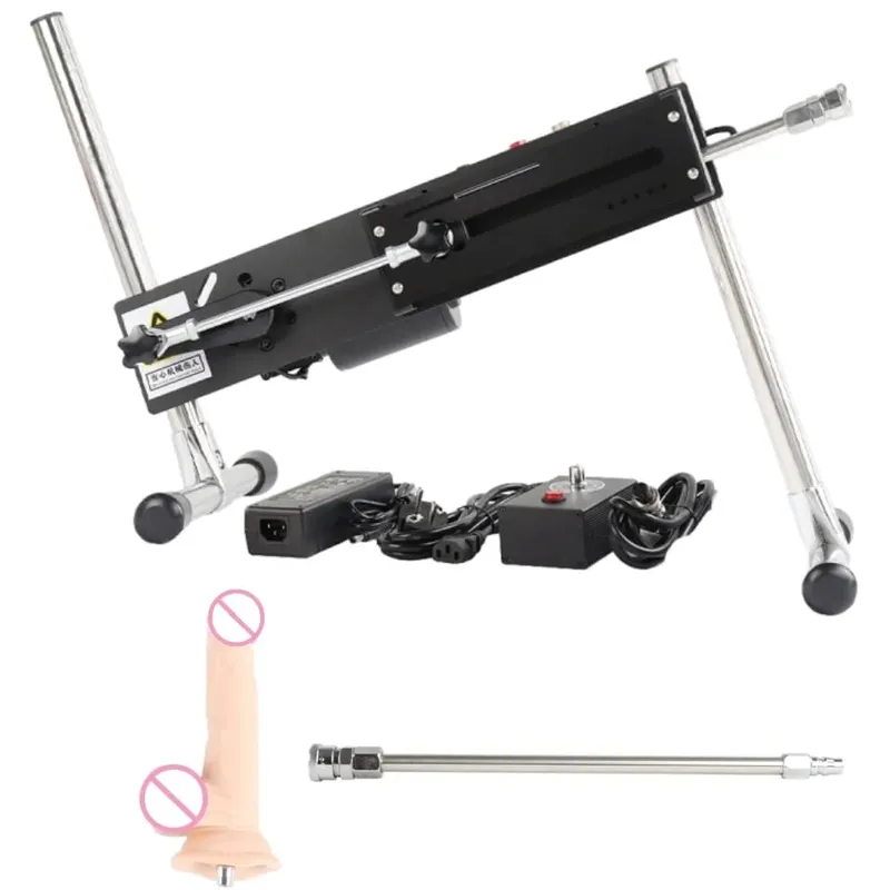 70W/120W/200W Power Sex Machine Silent Adults Masturbation Vac-u Lock Sex Machine With Dildo for Women Sex Toys