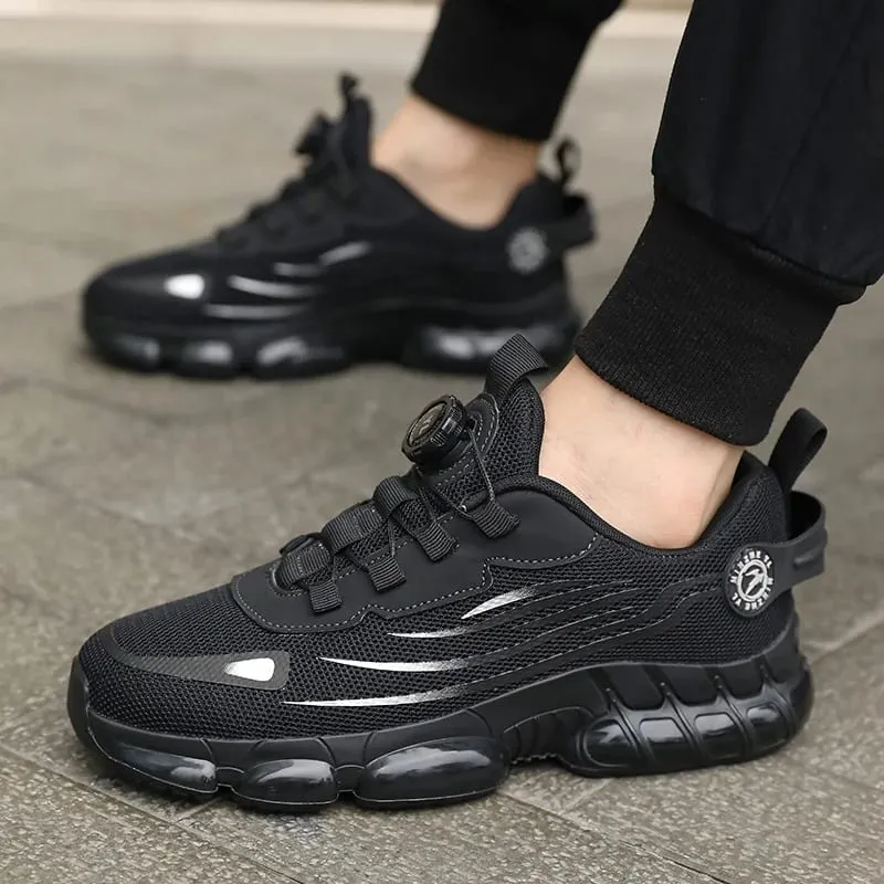 (No Steel Toe) Men's Outdoor Casual Shoes Sneakers Suitable for Hiking Walking Casual Sneakers for Gifts — image 6