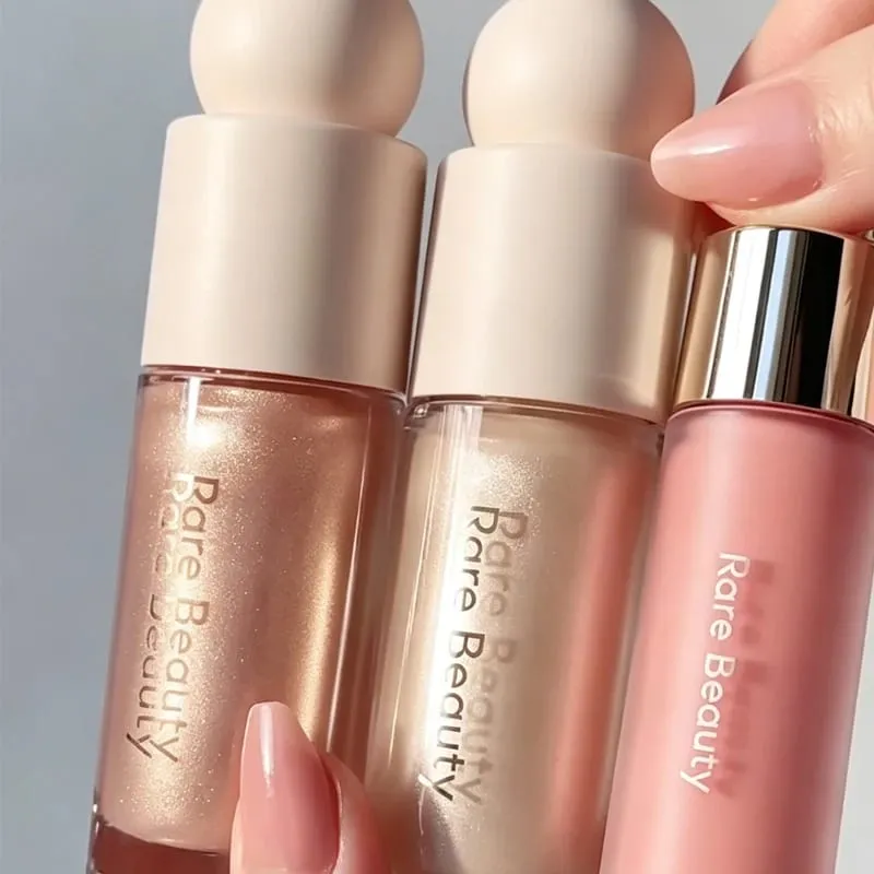 Raro set per il trucco di bellezza Punti salienti liquidi Rimane umido e non si secca Blush Crema Lustrous Moist Nature Liquid Blush