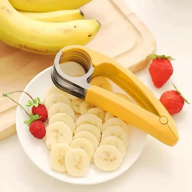 Slicer banana ham fruit ultra-thin manual creative multi-functional cutter melon cutting artifact kitchen special tool — image 3