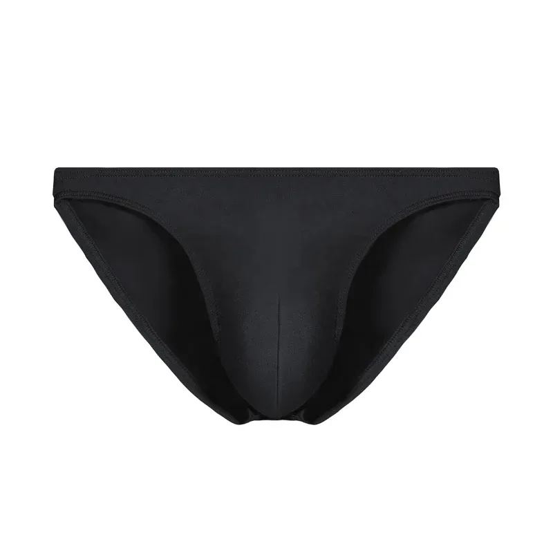 Roupa interior masculina calças triangulares pequenas u convexo modal fino estiramento sexy cintura baixa apertado cuecas laterais estreitas — image 26
