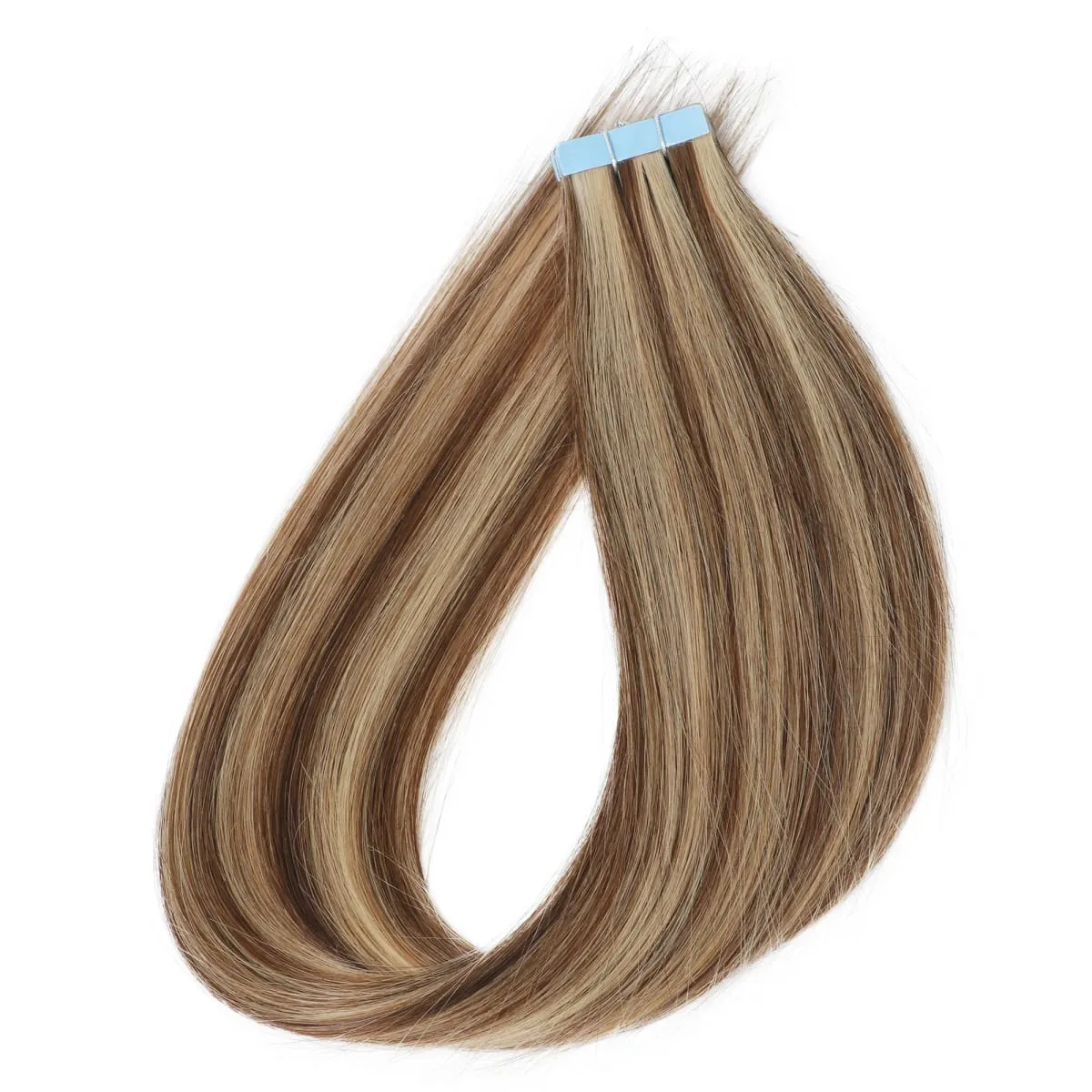 Smooth Silky Remy Human Tape Hair Durable Wear Resistant Seamless PU Extensions 12 Inch To 20 Inch 30G Natural Hair Accessory For Full Hair Volume