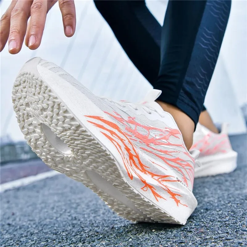 Lightweight Running Men's Sneakers Carbon Board Speciality Marathon Sports Walking Shoes Male Women's Athletic Nonskid Sneakers — image 4