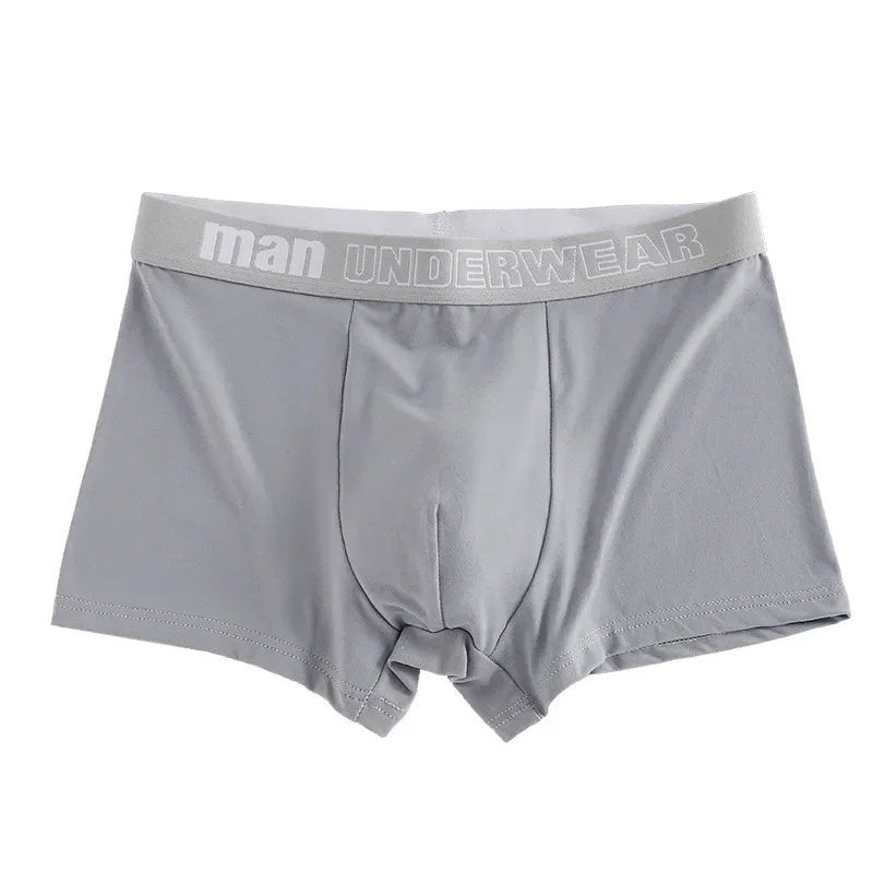 Man Underwear Fashion Cotton Comfortable Breathable Boxers Men Underpants Male Letter Printed Panties Shorts Underwear