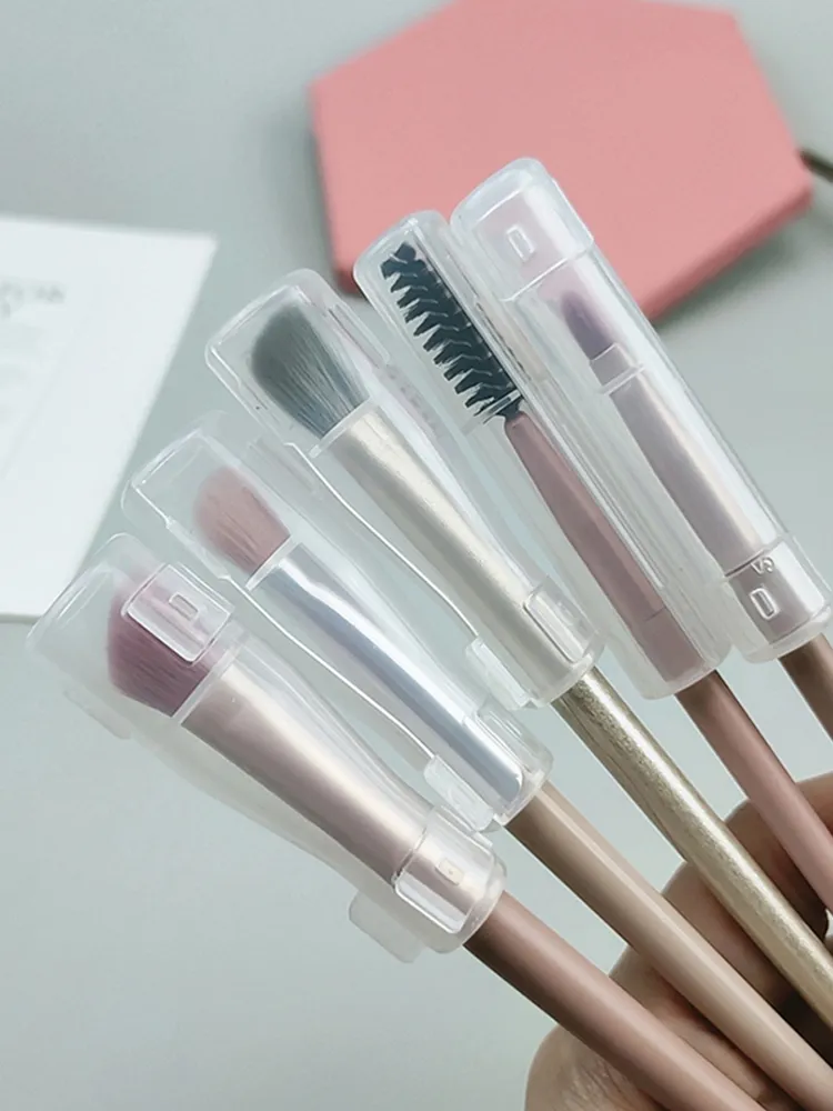 Hot Sale Brush Dust Protection Cover Guards Protectors Cover Make Up Tool Accessories makeup brushes set beauty tools — image 6