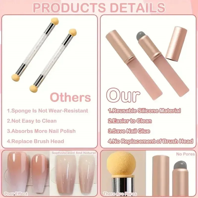 Upgrade Silicone Lip Brush With Cover Like Fingertips Lipstick Blooming Brushes Brush Brush Soft Q MultiFunction Eye Concea — image 4