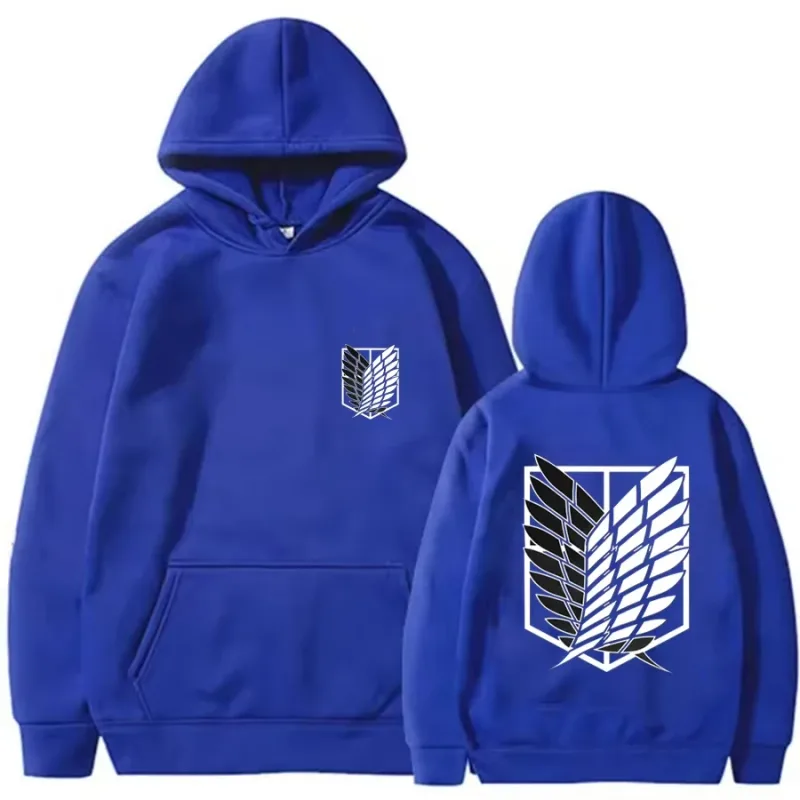 2026 Attack on Titan Men's Hoodie Anime Hoodies Men and Women Streetwear Pullover Harajuku Shingeki No Kyojin Hoodies Sweatshirt — image 19