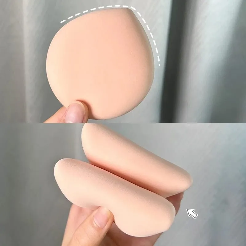 2026 Super Thick Soft Makeup Puffs Large Cotton Velvet Powder Puff Liquid Foundation Sponge Cosmetics Tools Wet Dry Use Puff — image 4