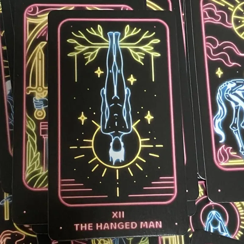 Cartes de Tarot minimalistes et simples, 78 jeux de société, Divination, destin, édition anglaise, Oracle, jeux de Table pour fête