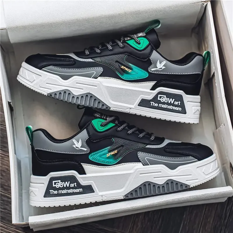 Men's skate shoes casual sports shoes men's street fashion casual shoes light comfortable versatile and suitable for all se — image 2