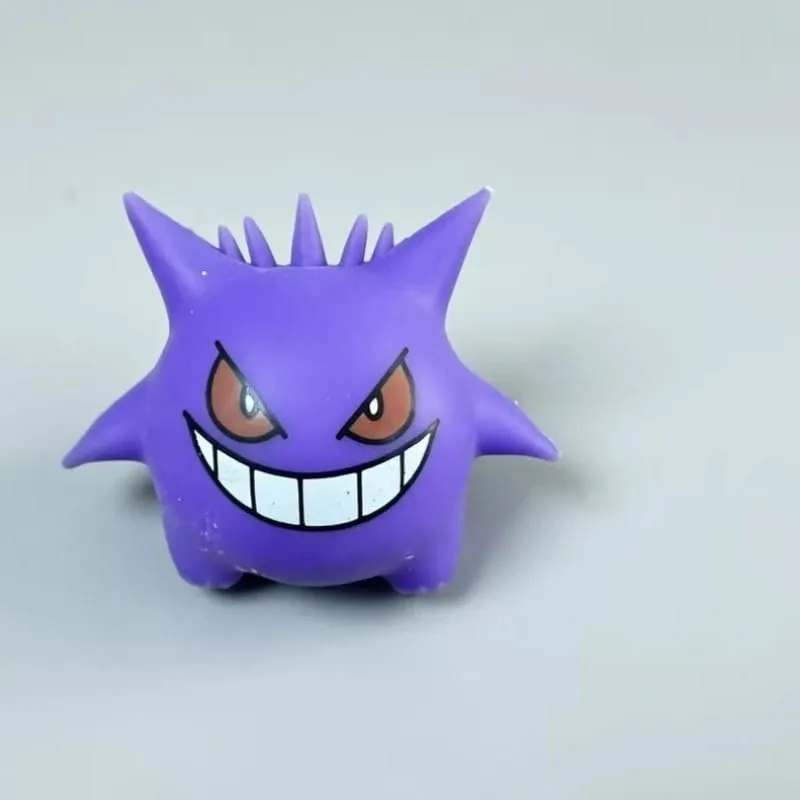 Blød Pikachu & Gengar Slow Rebound Stress Relief Legetøj Sød Kawaii Klemmedukke til Voksen — image 7