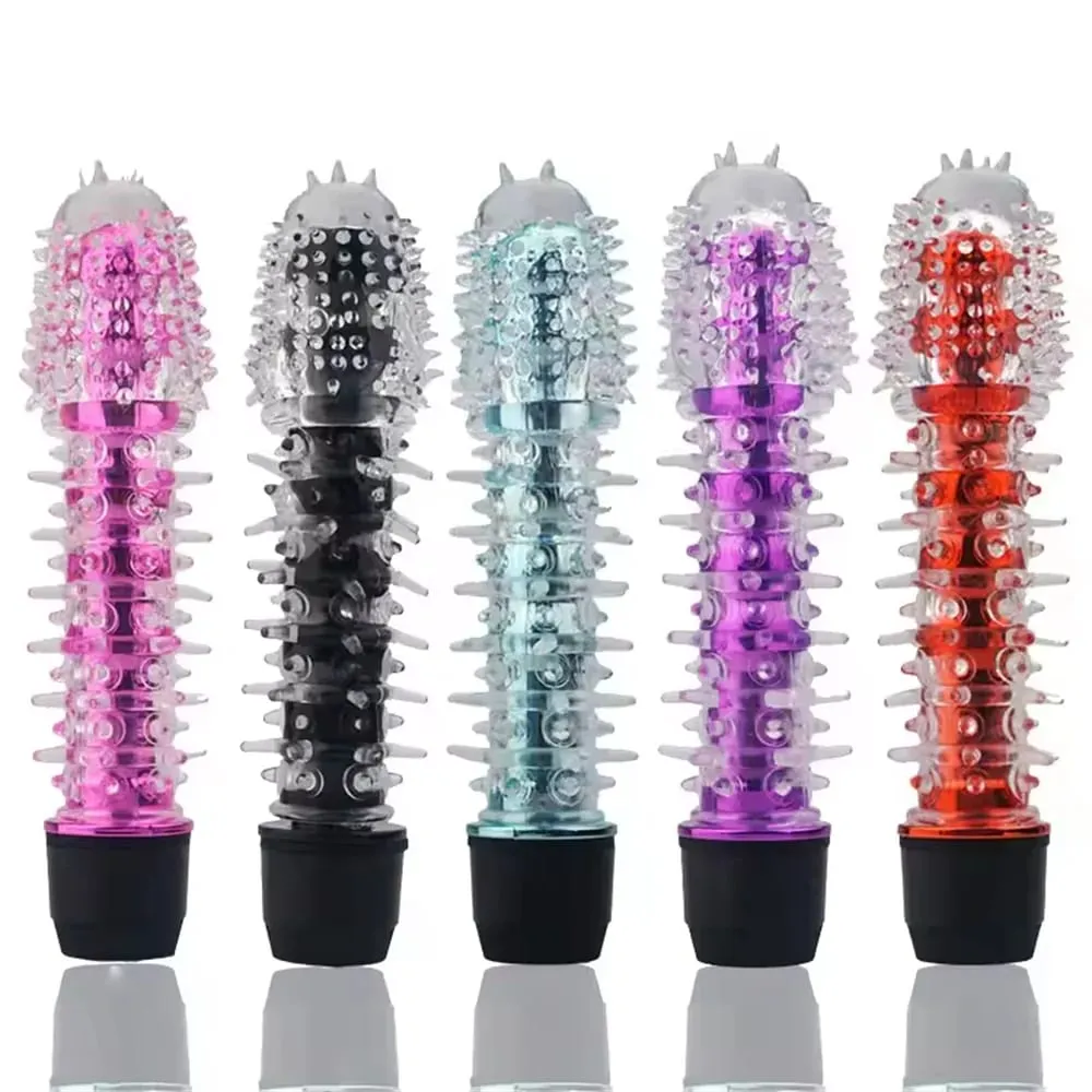 Multispeed Female Clitoris Vibrator G Spot Vaginal Stimulation Vibrating Dildo Anal Butt Plug Sex Toy for Women Men Adult Goods