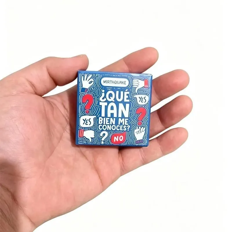 Spanish Ice-breaking Dialogue Game QUE TAN BIEN ME CONOCES Friends Party Card — image 2