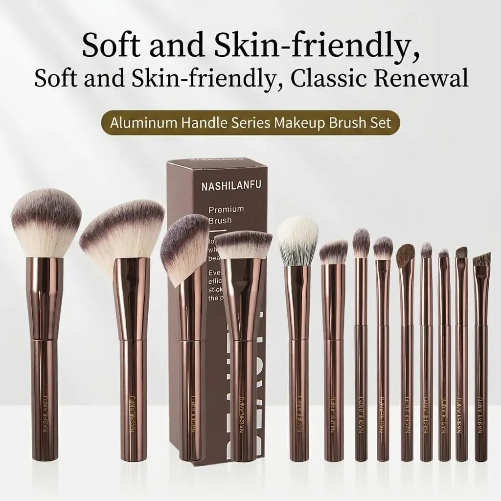 Makeup Brushes Series Powder Foundation Concealer Blush Contour Eyeshadow Eyebrow Eyeliner Stippling Highlighter Sculpting Brush