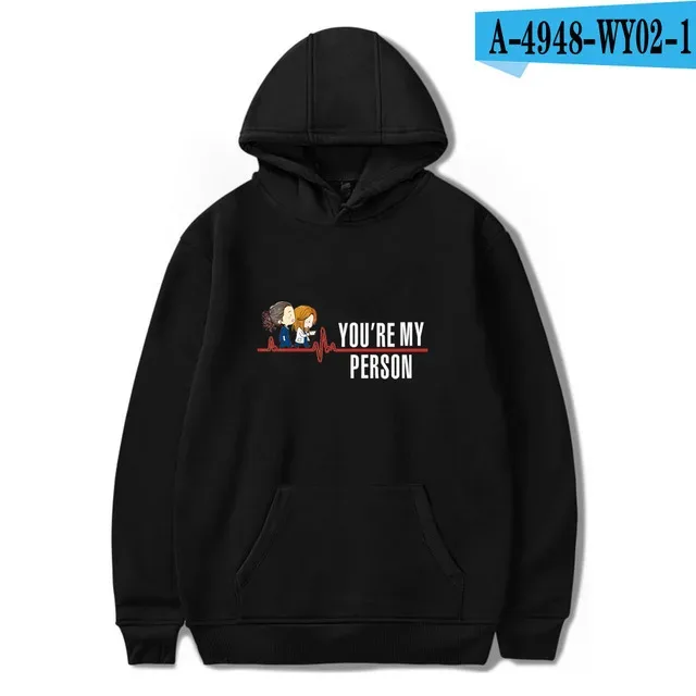 Harajuku Gray's Anatomy Tumblr Greys Anatomy printed Hoodies Sweatshirts Men/Women Comfortable Sweatshirt Adult/Child Pullovers — image 54