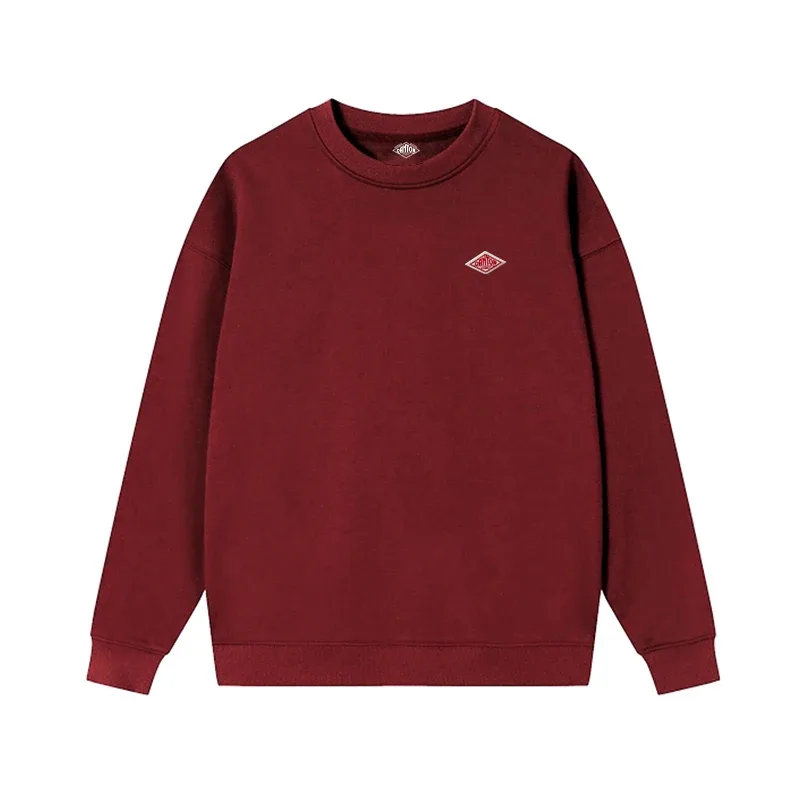 2025 Exported to Japan Autumn Thin Sweatshirt Men/Women Same Embroidery Brand Cotton O-Neck Long Sleeve Loose Tracksuit Tops