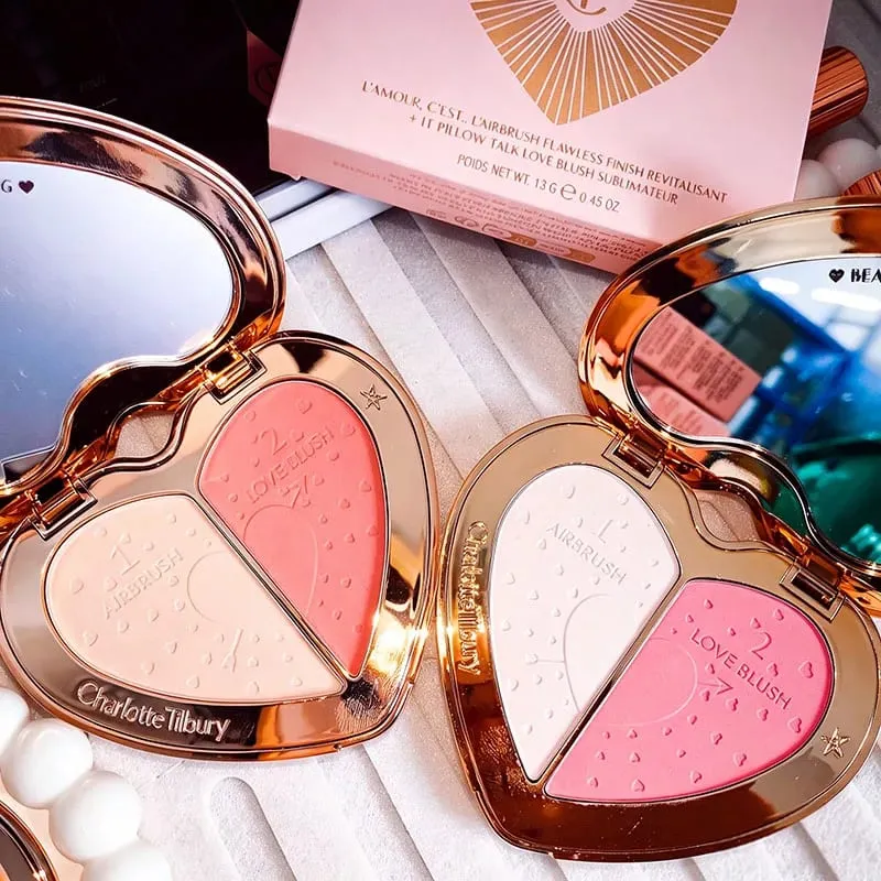 CT Apat na kulay na Eyeshadow Palette Matte Glitter Eyeshadow Makintab na Eye Makeup Pillow Talk Madaling Kulay Natural Foundation Cosmetics — image 6