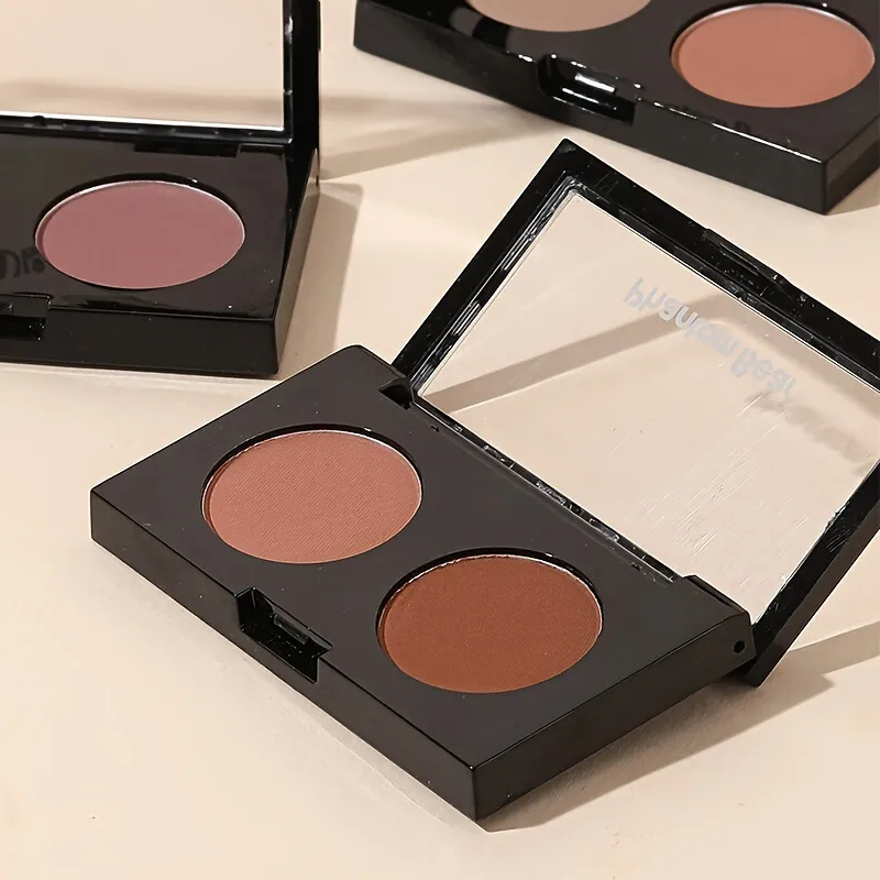 Phantom Bear Mini Dual Finish Eyeshadow Multi Shades for Daily Party Smoky Eye Makeup — image 6
