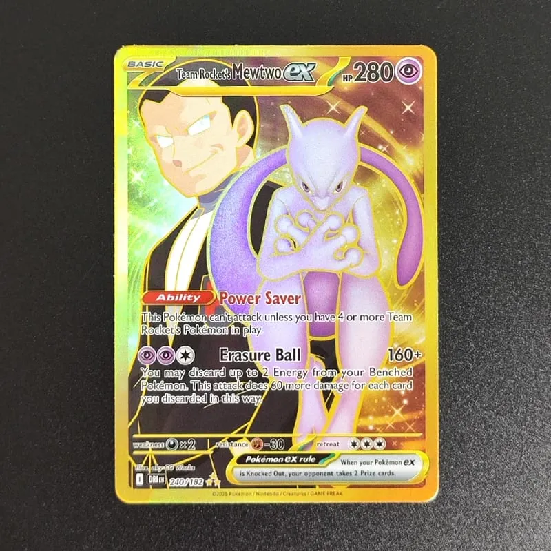 tcg Card English SV10 SV09 Destined Rivals Team Rocket's Mewtwo Cynthia's Garchomp Ethan's Ho-Oh Trading Card Game — image 11