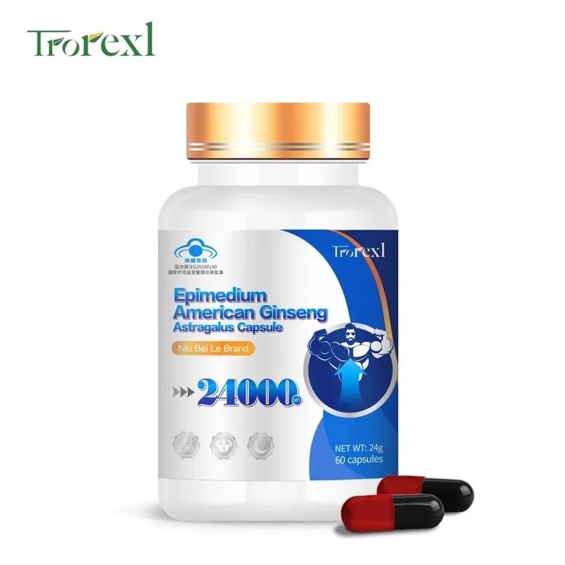 Peningkatan Tenaga dengan Ekstrak Epimedium & Ginseng - Menggalakkan Kekuatan & Keyakinan -Suplemen Pengubah Herba Harian Lelaki