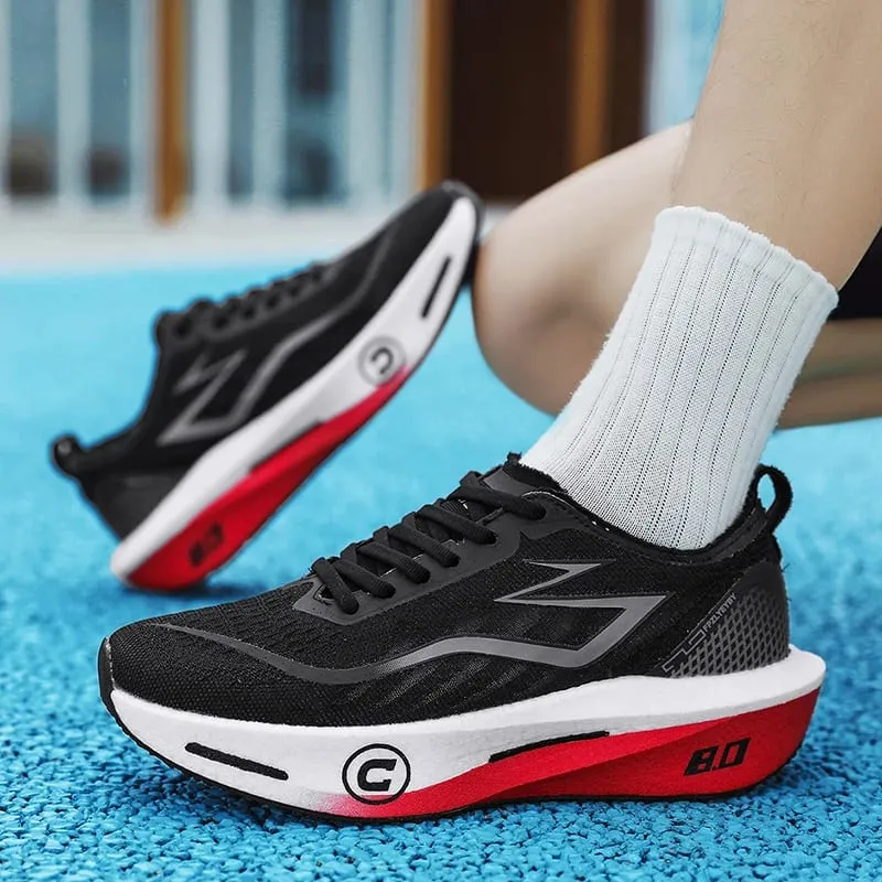 Men Running Shoes Lightweight Carbon Board Marathon Speciality Sports Breathable Men's Comfortable Athletic Sneakers Autumn — image 6