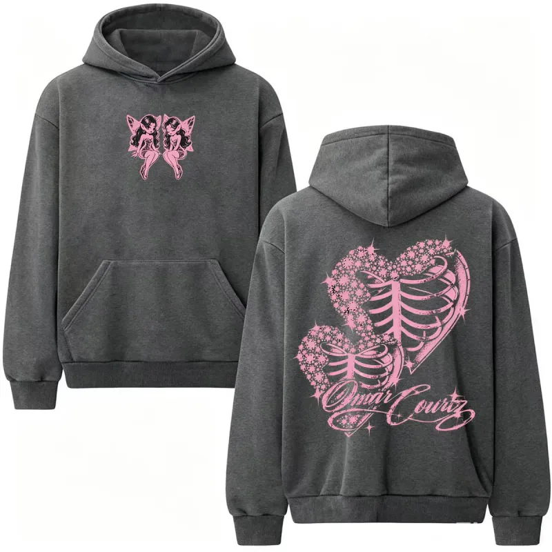 Omar Courtz Por Si Manana No Estoy Tour Hoodies Men Women Harajuku Hip Hop Street Sweatshirts Casual Fleece Long Sleeve Pullover — image 5