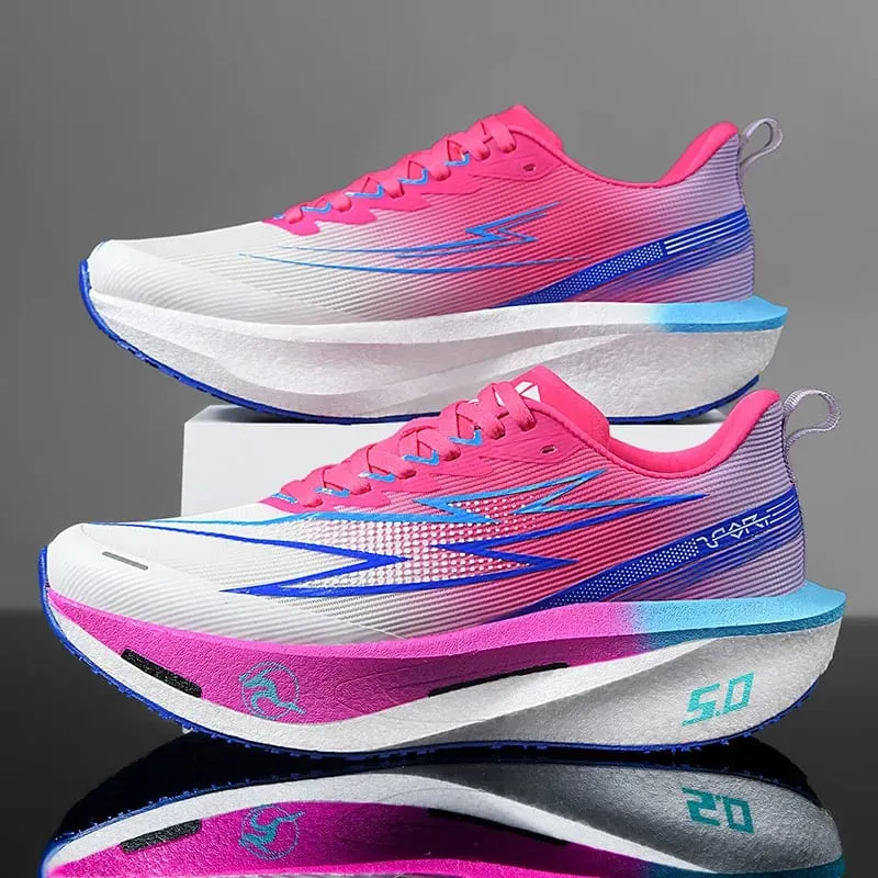 Running Shoes Men Sports Carbon Board Speciality Marathon Breathable Lightweight Women's Comfortable Athletic Nonskid Sneakers — image 3